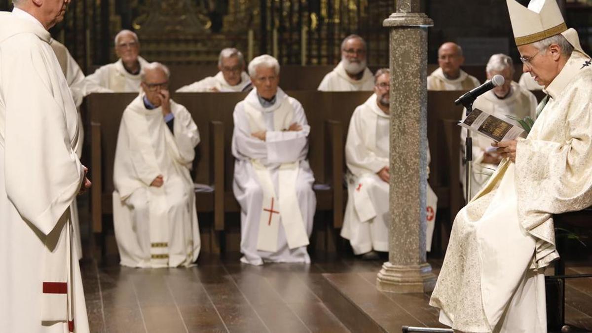 L'ordenació sacerdotal de Carles Sánchez, l'última que s'ha fet al Bisbat.