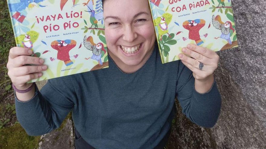 La madre y educadora que escribe literatura infantil: «Os contos son parte da miña vida»