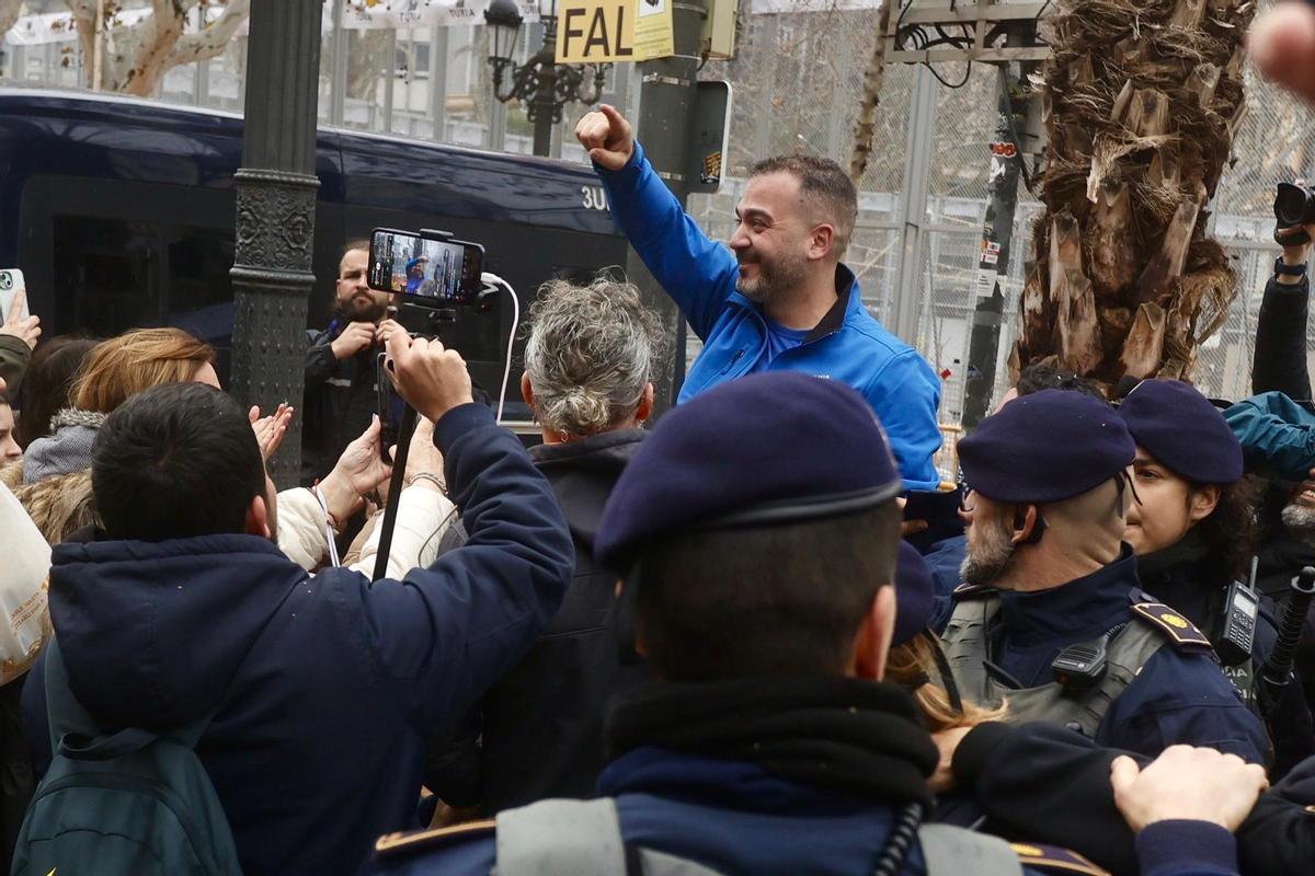 La mascletà del 18 de marzo, en imágenes La mascletà del 18 de marzo, en imágenes