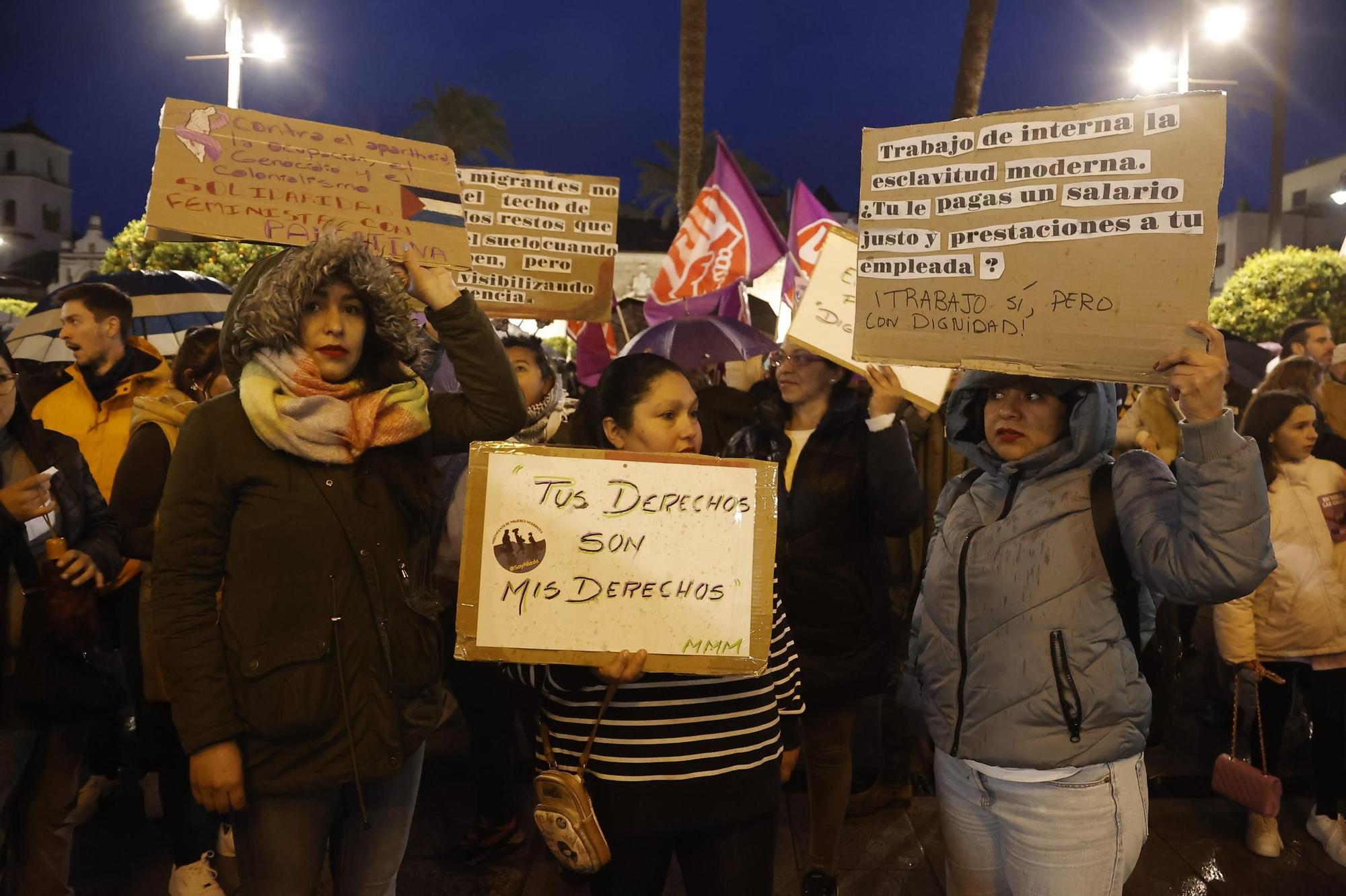 Manifestación en Mérida