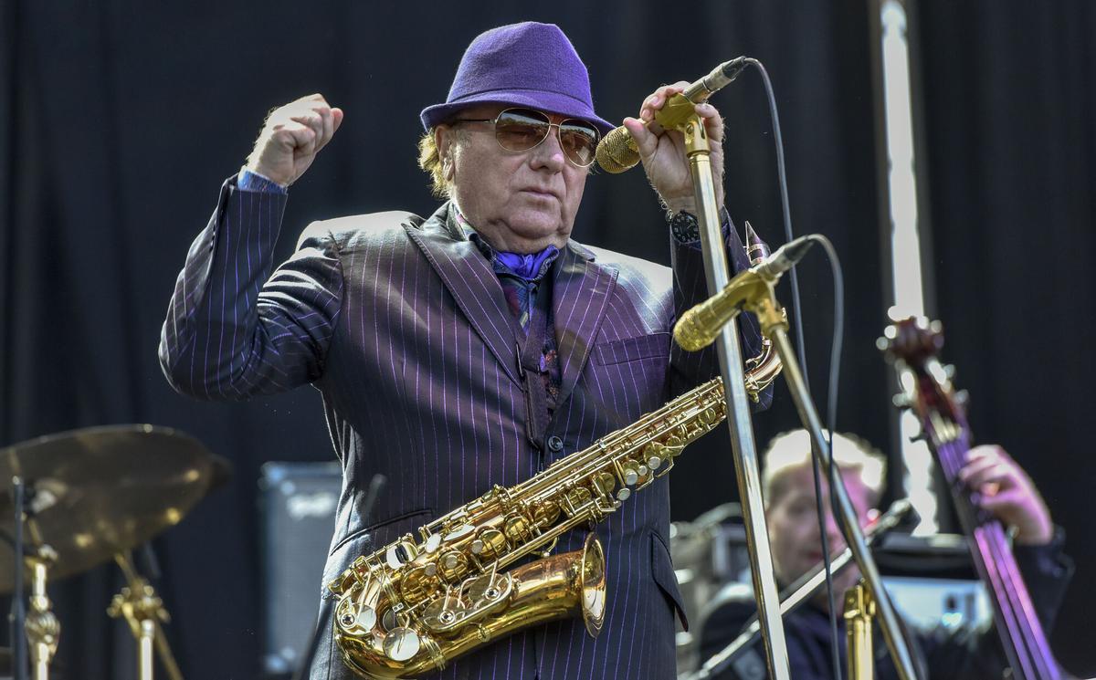 Concierto de Van Morrison en el  Azkena Rock Festival en 2018.