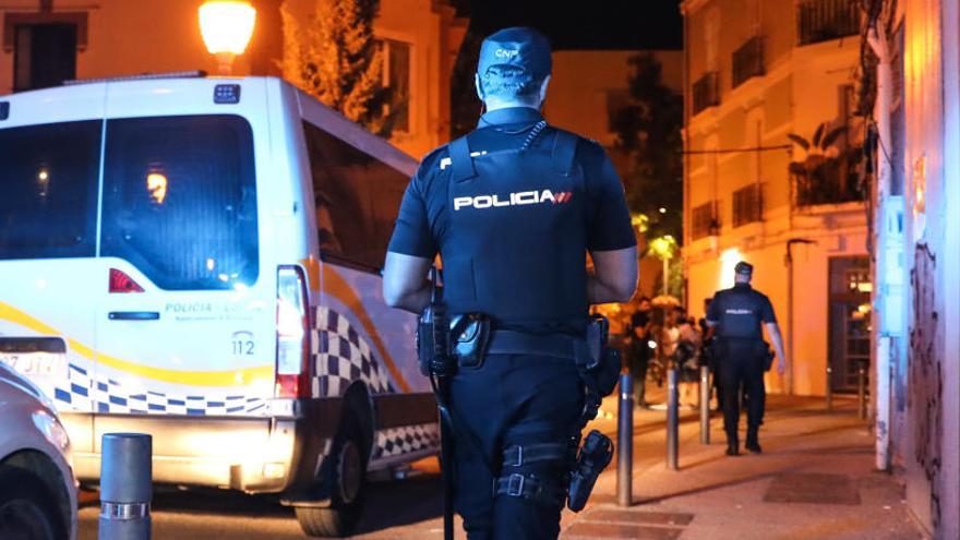 La Policía Nacional pide en Madrid el pago de productividad para los agentes de Ibiza