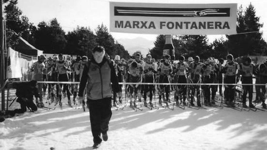 Els primers actes celebrats a Guils Fontanera, a principi dels noranta