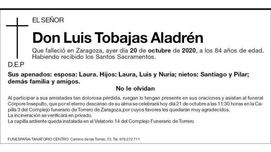 Luis Tobajas Aladrén