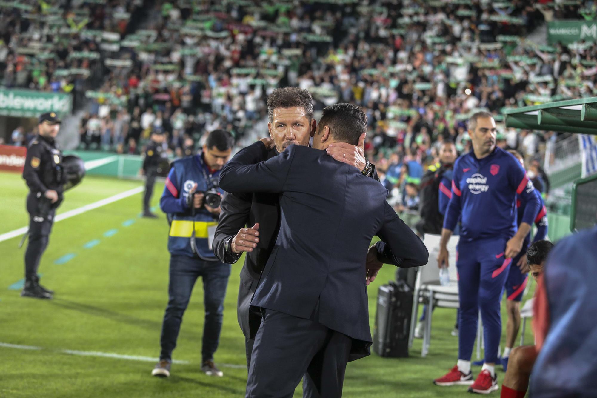 Partido Elche cf-At de Madrid el Elche consigue la permanencia en Primera Division