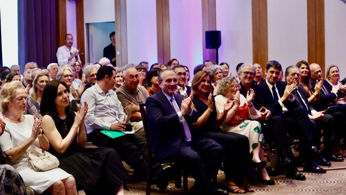 Un momento del emotivo acto de ayer, en el hotel Westin.