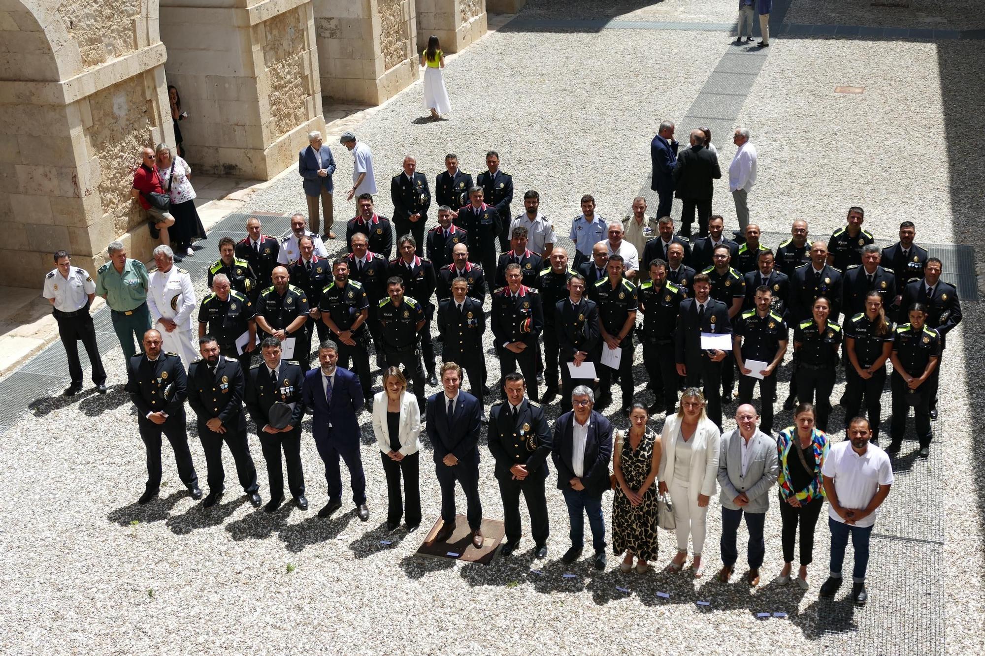 La Guàrdia Urbana de Figueres celebra la seva diada al Castell de Sant Ferran