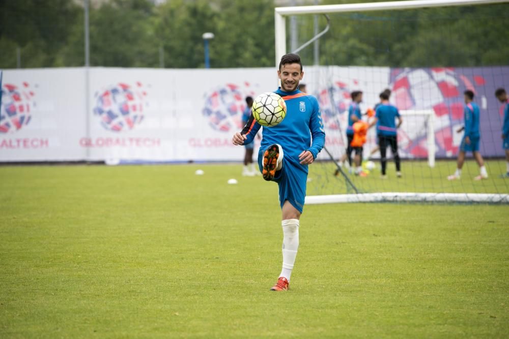 Entrenamiento del Real Oviedo