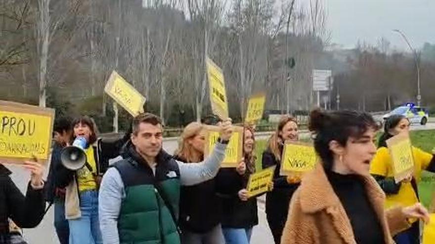 Vídeo a la rotonda del Mil·lenari de Catalunya