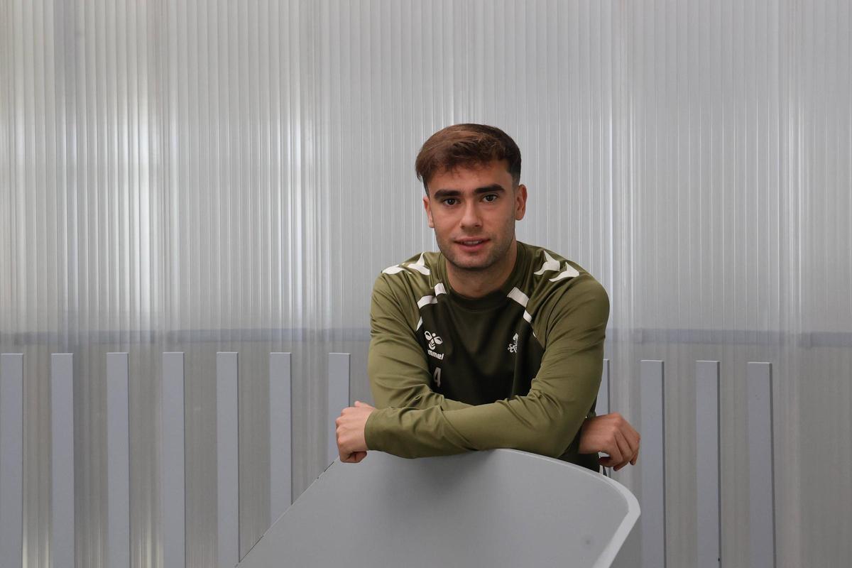 Nuñez, durante la entrevista de ayer.