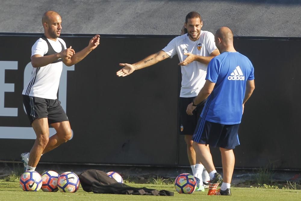 Las mejores fotos del entrenamiento del Valencia CF