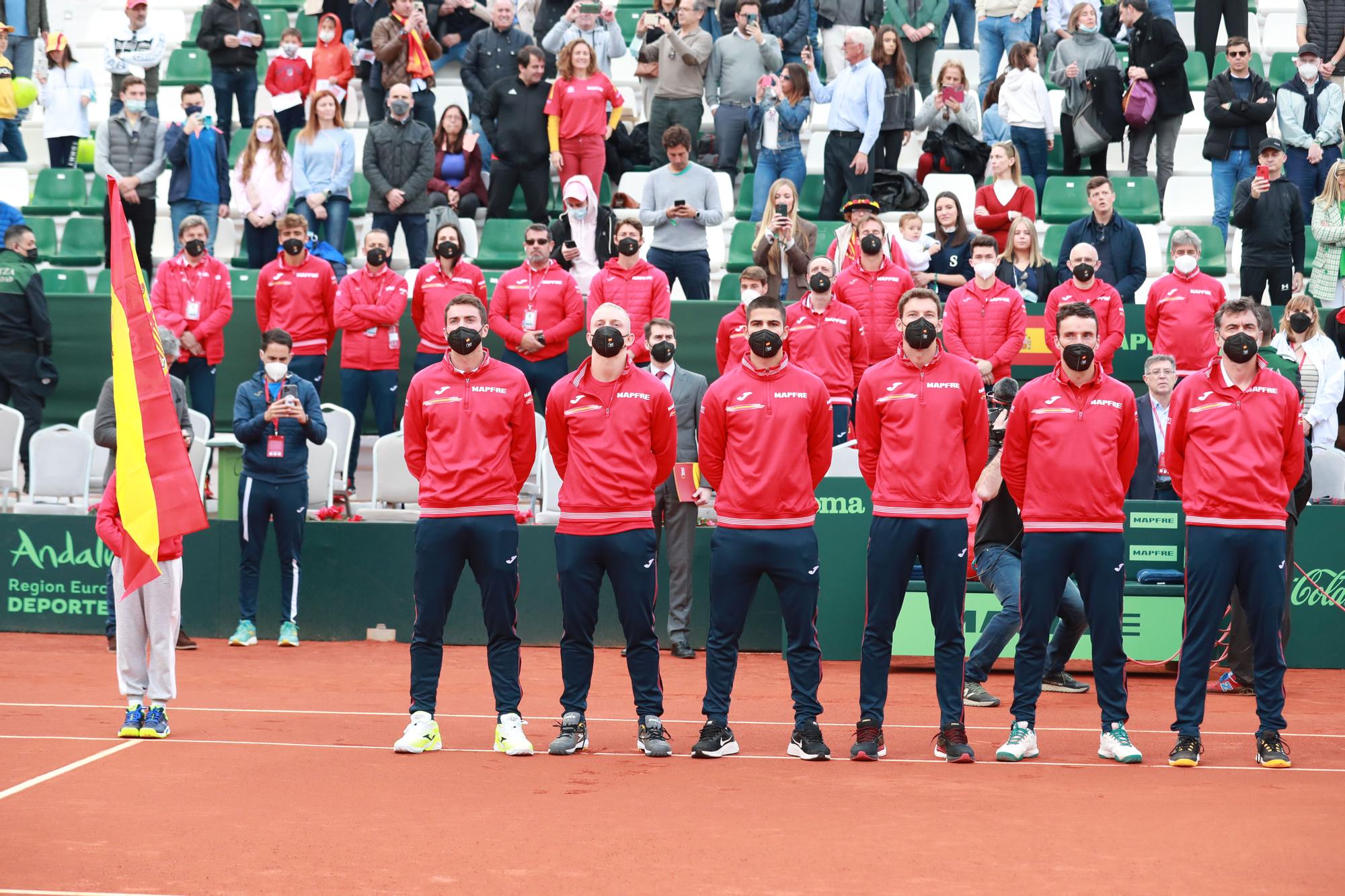 Copa Davis en Marbella: Las imágenes de la eliminatoria entre España y Rumanía