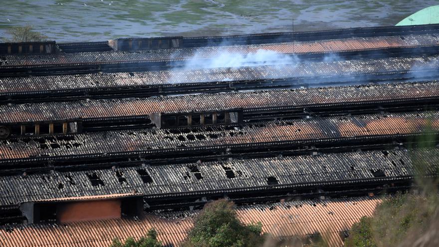 Los delegados de personal del Concello afirman que el incendio de Pontesa prueba la falta de medios humanos en los bomberos