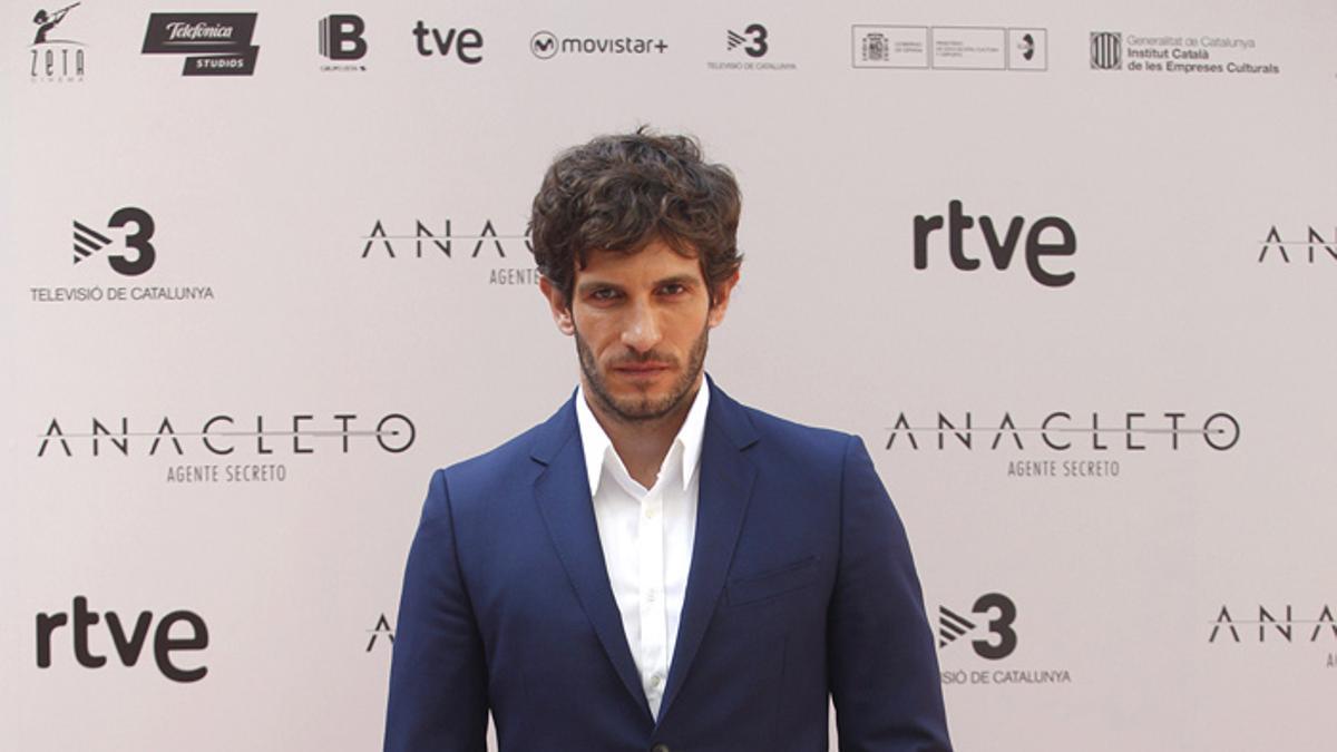 Quim Guitérrez en el photocall de 'Anacleto, agente secreto'