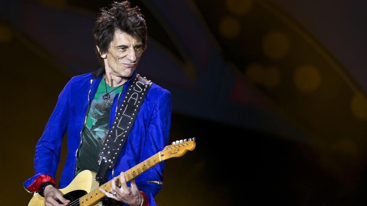 musica ron wood rolling stones