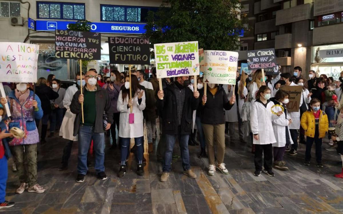 Concentración en Murcia.