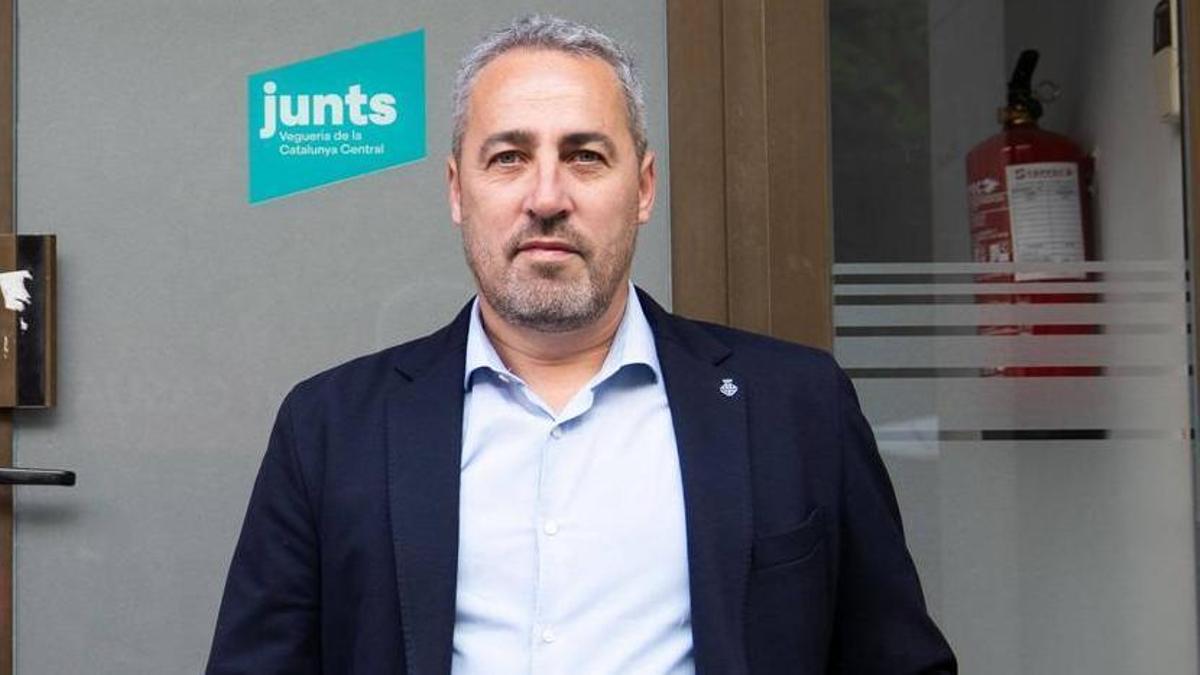 El president del grup de Junts per Manresa, Ramon Bacardit