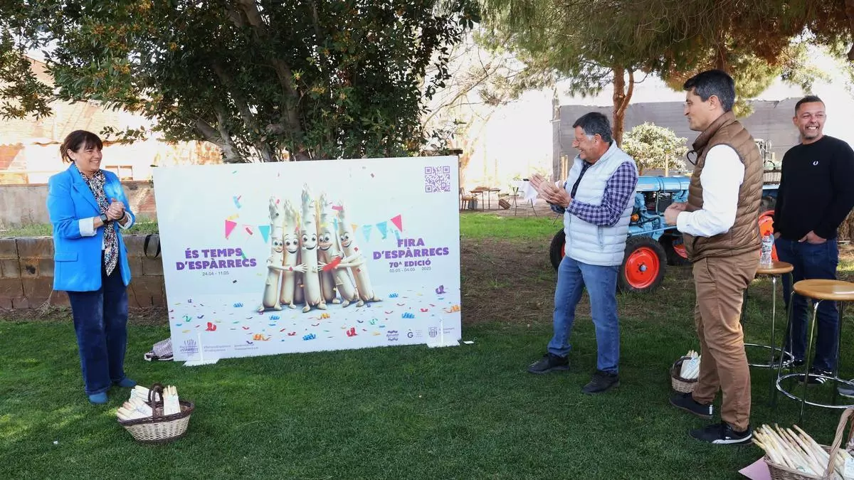 Gavà calienta motores para la 70ª edición de la 'Fira d'Espàrrecs': "Es un producto muy romántico"