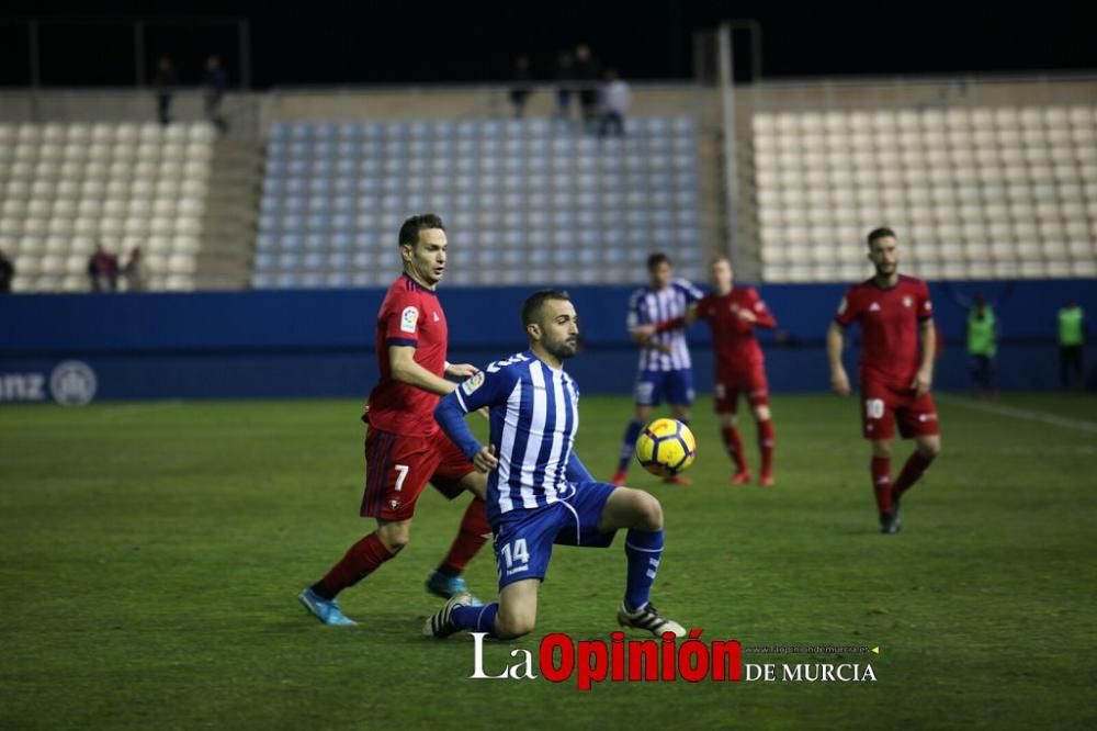 Partido entre el Lorca y el Osasuna