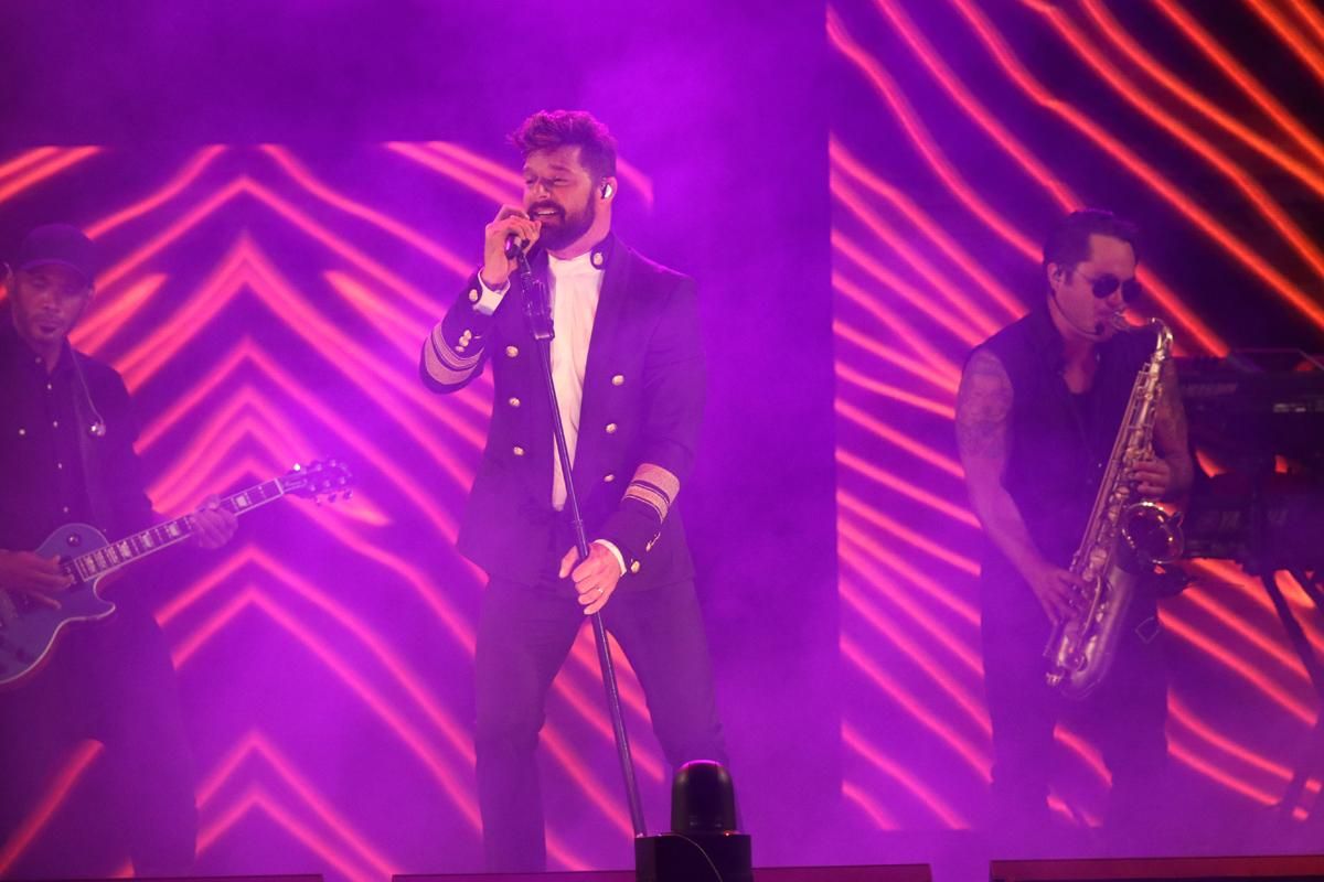 Las mejores imágenes del concierto de Ricky Martin en El Arenal