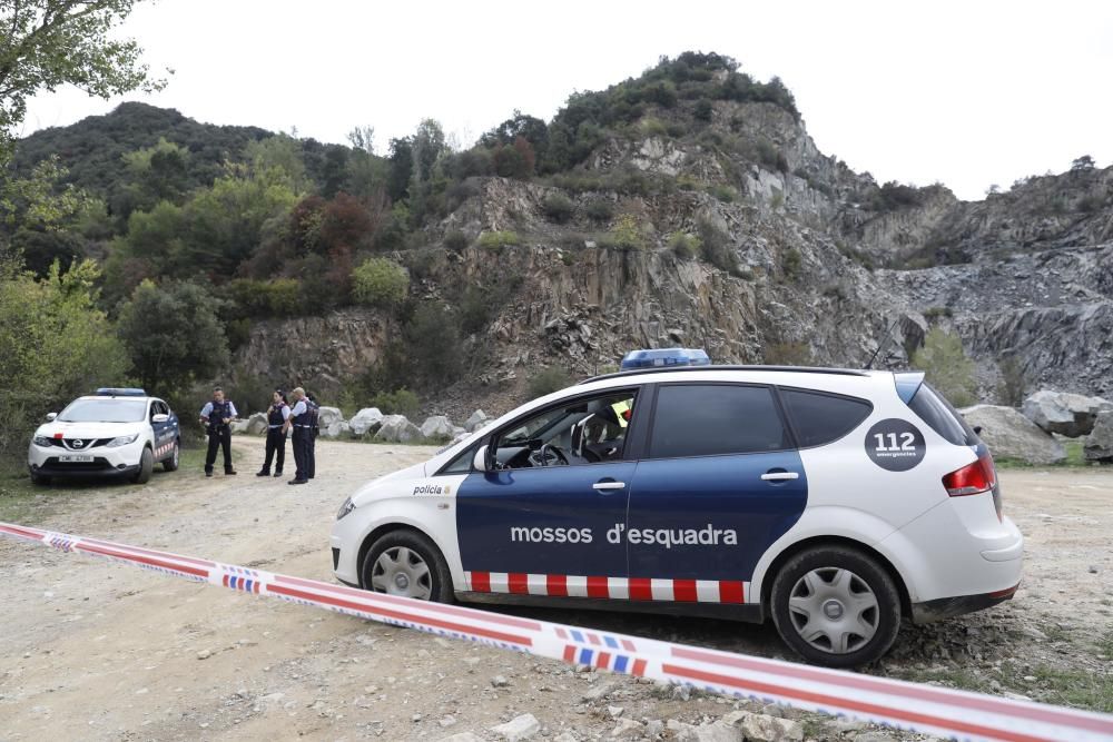 Els Mossos troben dos cossos al pantà de Susqueda.