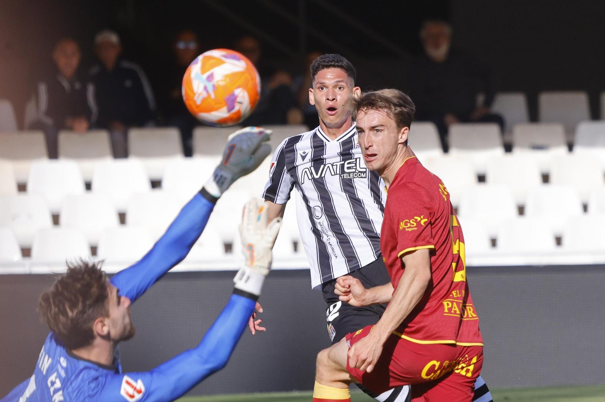 La victoria del FC Cartagena ante el Racing, en imágenes
