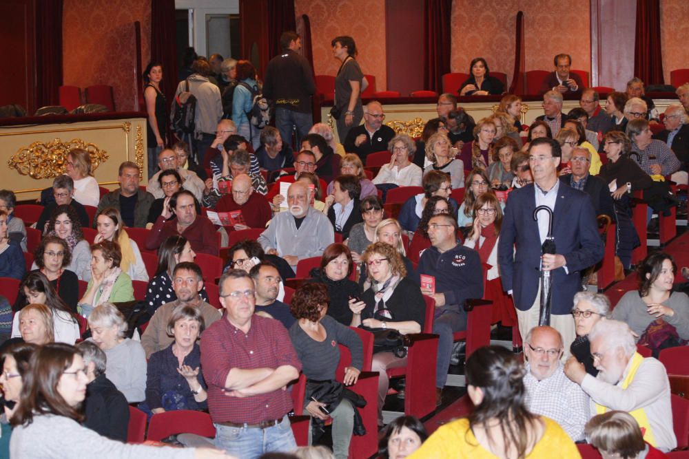 Acte de Guanyem Girona al Teatre Municipal de Girona