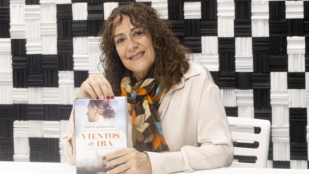 "Vientos de ira", la nueva novela de la autora Mayte Magdalena