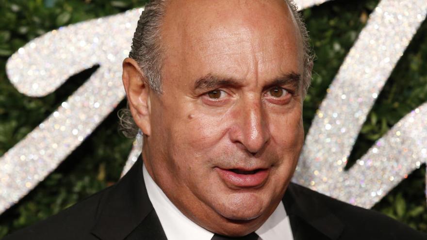 El multimillonario Philip Green.