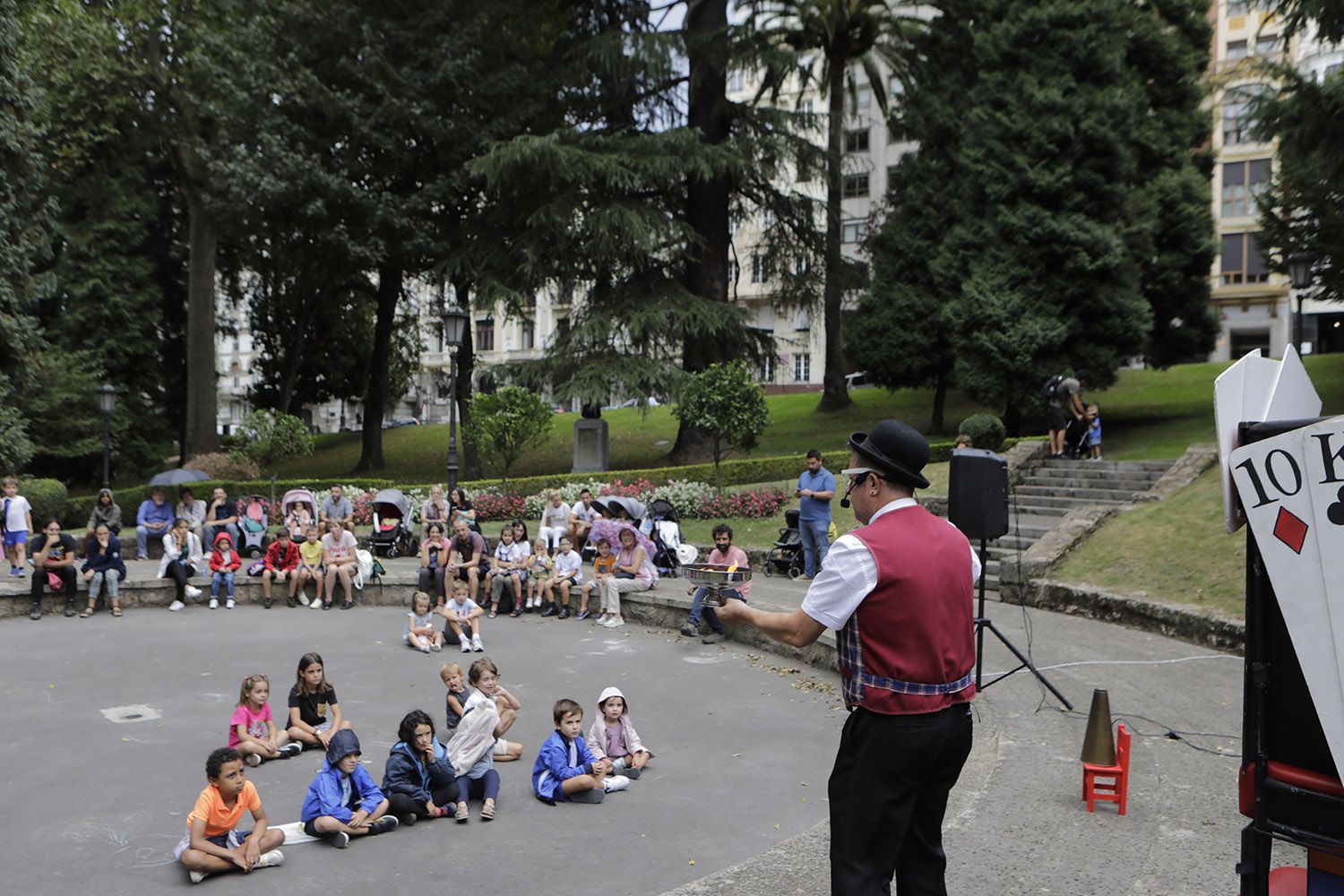 San Mateo: Espectáculo de magia en el Campo San Francisco