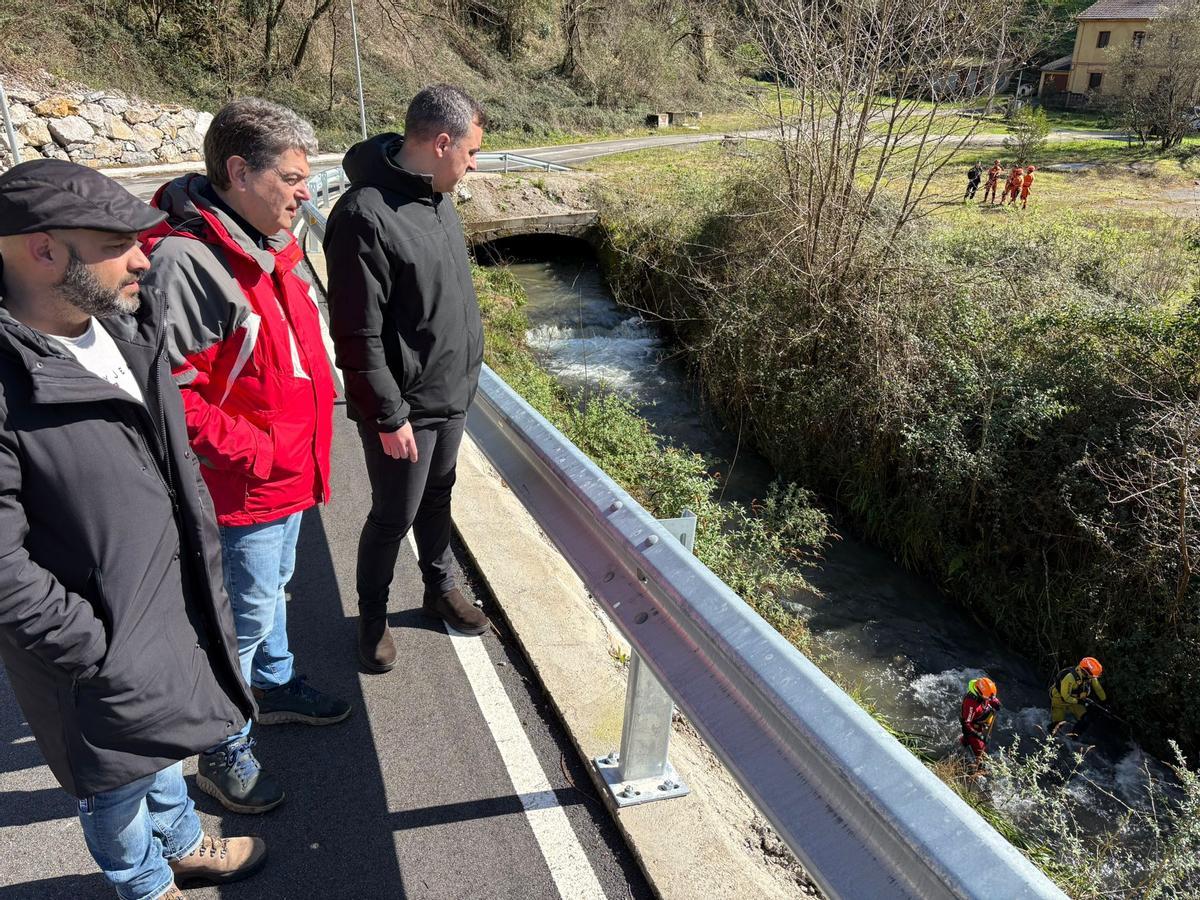 Así es la intensa búsqueda, este domingo, de la mujer que cayó al agua en San Martín