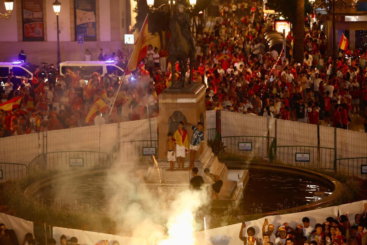 ¡España, campeona del mundo! Córdoba celebra en Las Tendillas el triunfo ante Argentina