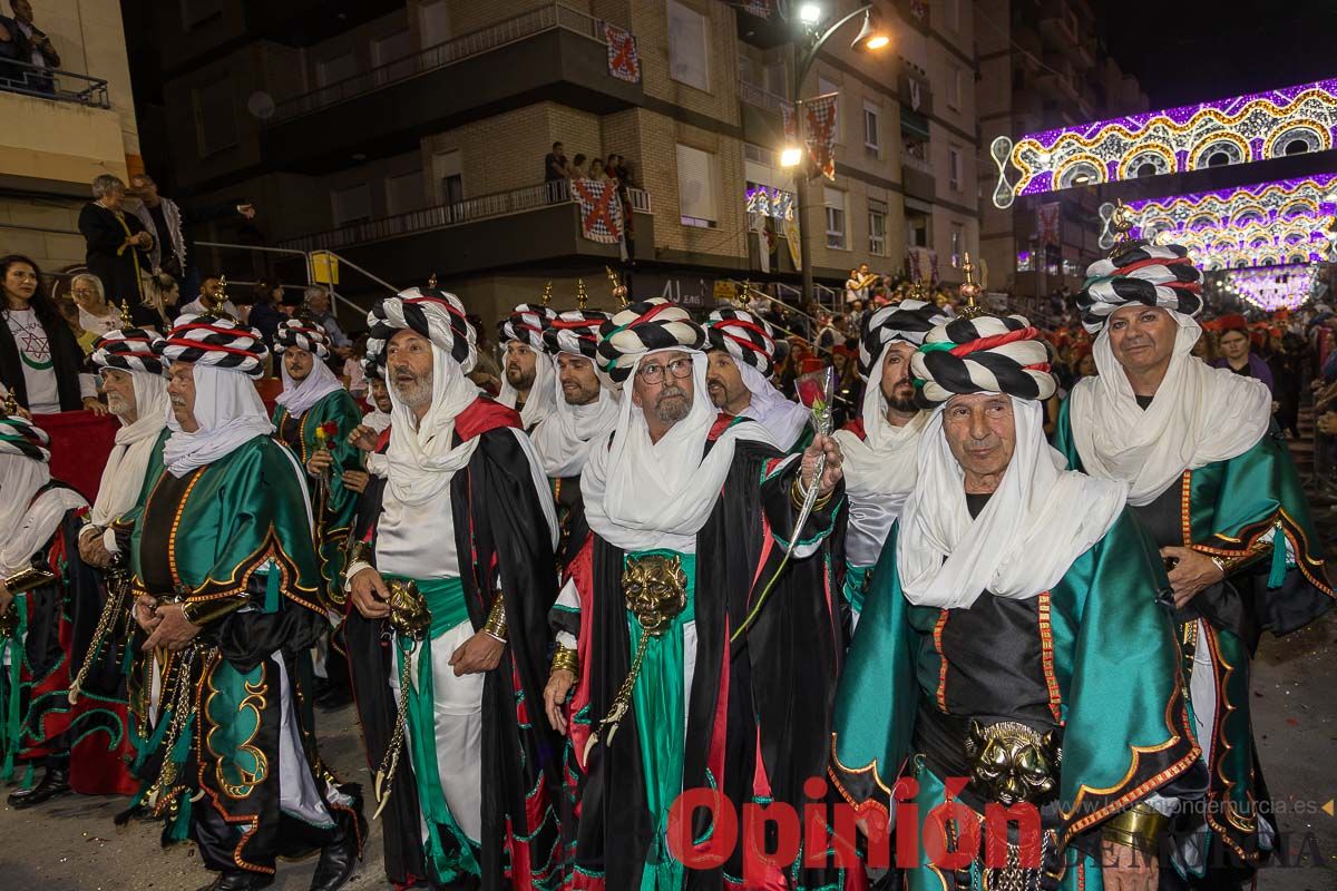 Gran desfile en Caravaca (bando Moro)