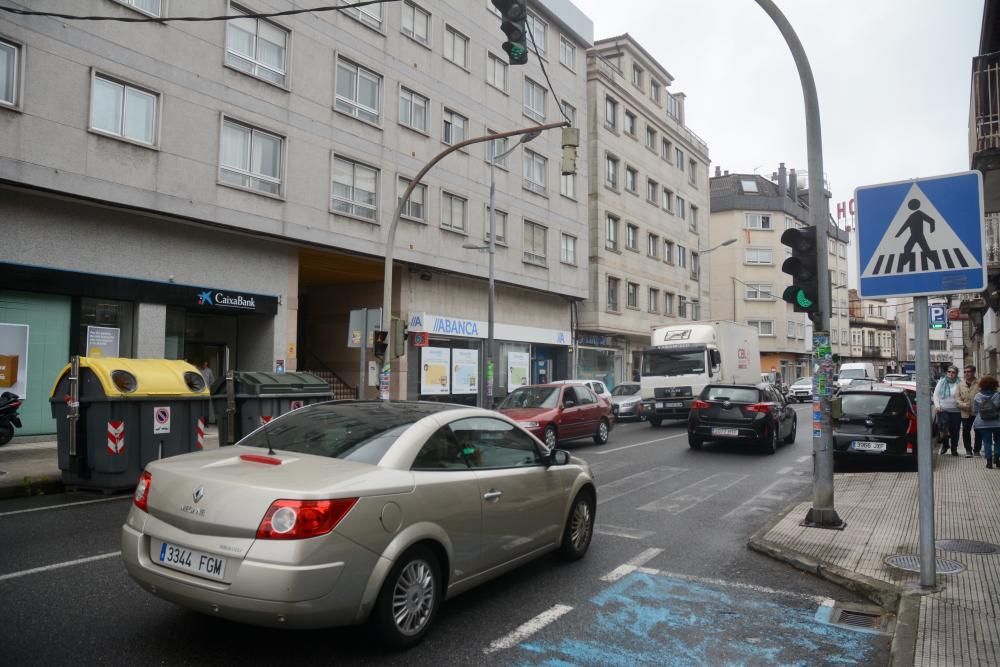 Tráfico en Galicia | Malestar entre los vecinos de la PO-308 ante la inseguridad del vial