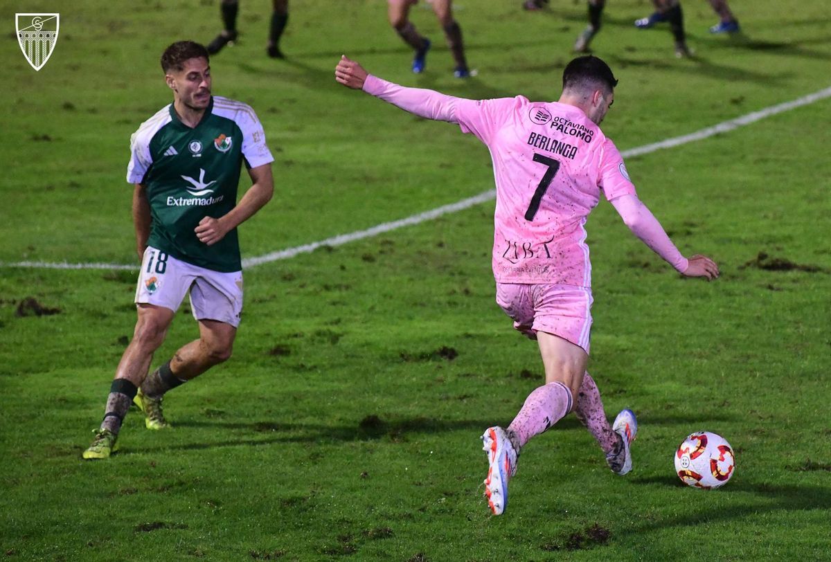 Berlanga, en el Cacereño-Segoviana de Copa