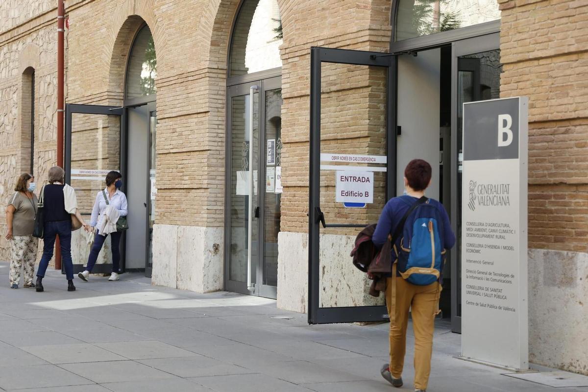 Ciutat Administrativa 9 d’Octubre en una fotografia d’arxiu