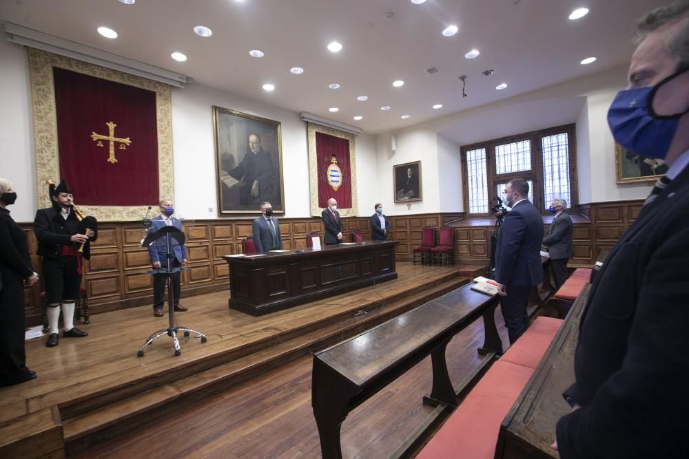 Acto oficial del 41º Día de les Lletres Asturianes.