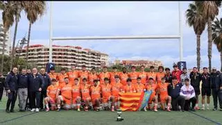 La selección valenciana M18 de rugby se proclama campeona de España