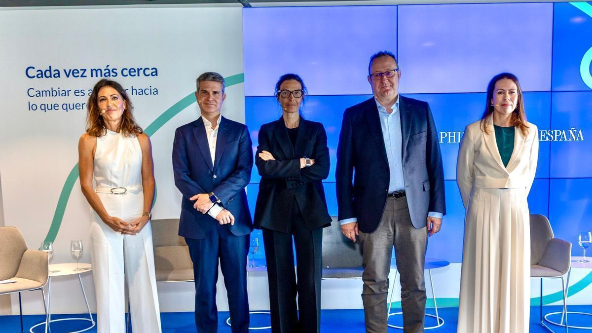 Los ponentes del evento celebrado por Philip Morris