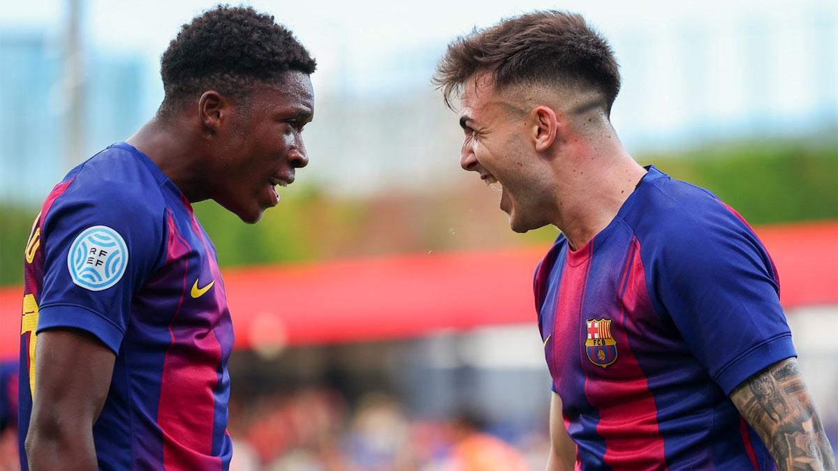 Sama Nomoko y Víctor Barberá, protagonistas destacados en el Barça Atlètic