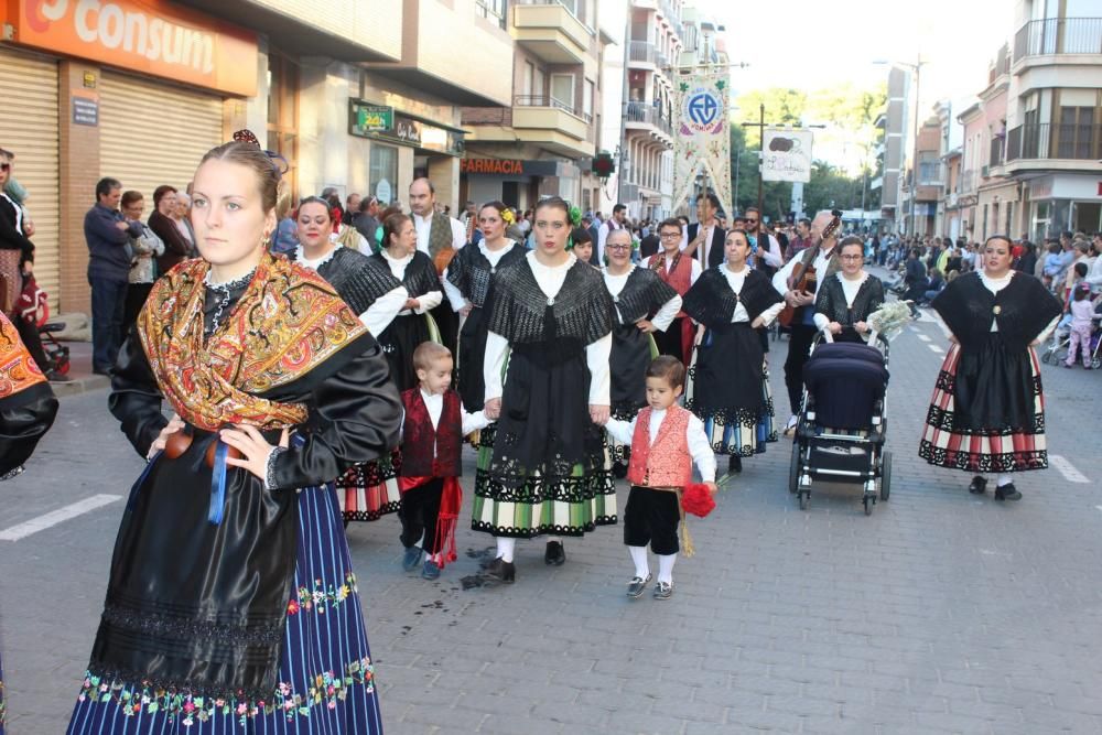 Ofrenda de flores en Jumilla