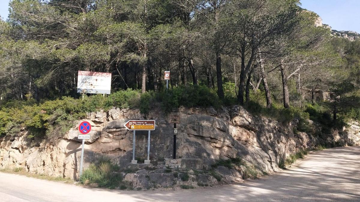 Los ecologistas denuncian la intención de crear un gran aparcamiento para vehículos en el espacio protegido de la Tinença de Benifassà.