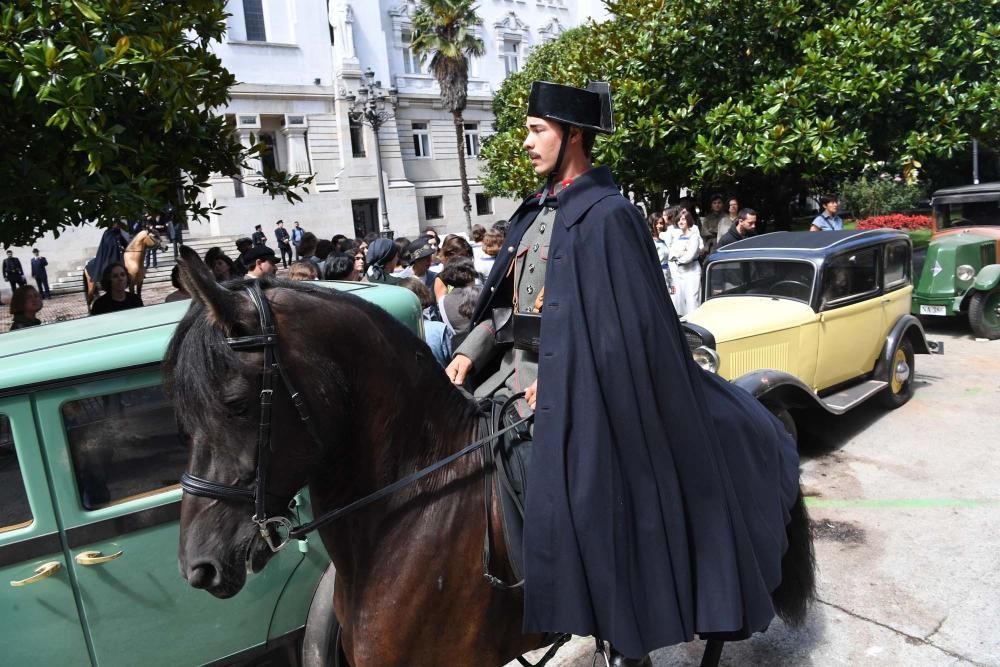 Rodaje de ''La sombra de la ley'' en A Coruña