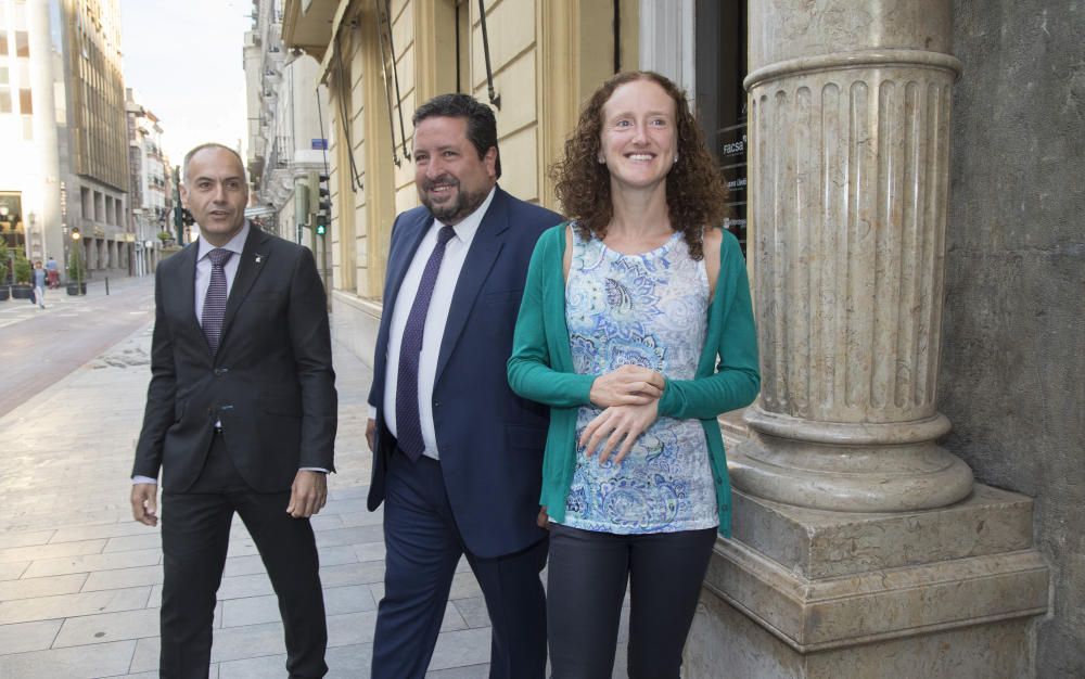 Desayuno con Javier Moliner en el Casino Antiguo de Castelló