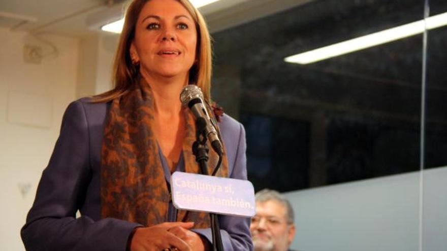 La secretària general del PP, Maria Dolores de Cospedal, en una imatge d&#039;arxiu