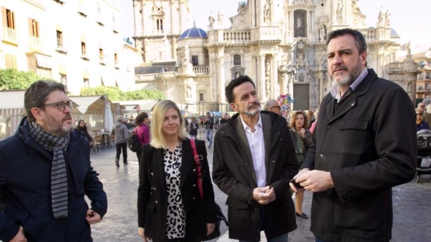 Edmundo Bal comienza su campaña de primarias en la ciudad de Murcia