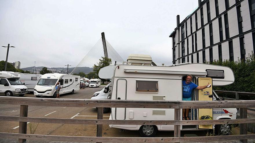 Llenos diarios en julio y agosto en el área de servicios de autocaravanas - Vimarsana News