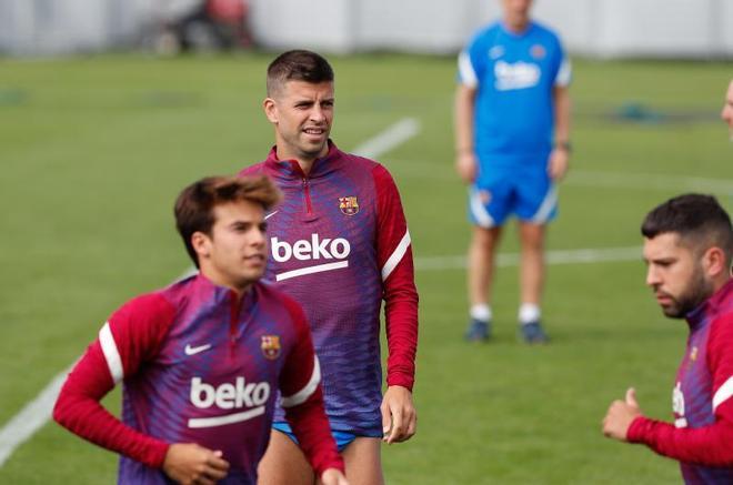 Las mejores imágenes del entrenamiento de hoy del Barça en Alemania