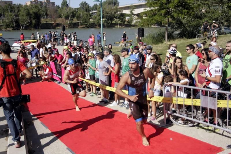 Fotogalería del II Triatlón de Zaragoza