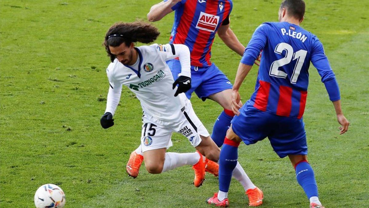 Tablas entre Eibar y Getafe